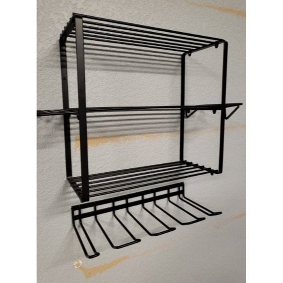 Power Tool Organizer, 4 Layers Heavy Duty Drill Holder Wall Mount, Metal - Picture 1 of 4